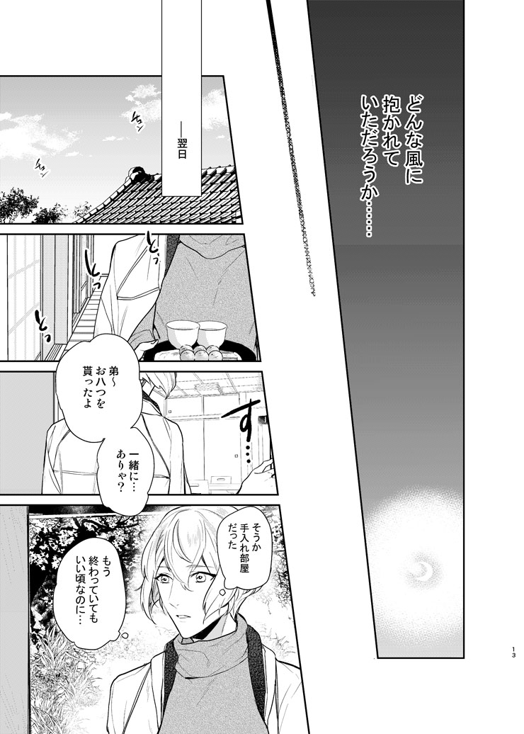 [Harukakarenouta (Hanata)] Koyoi sendome no shoya o (Touken Ranbu) [Digital] - Page 10