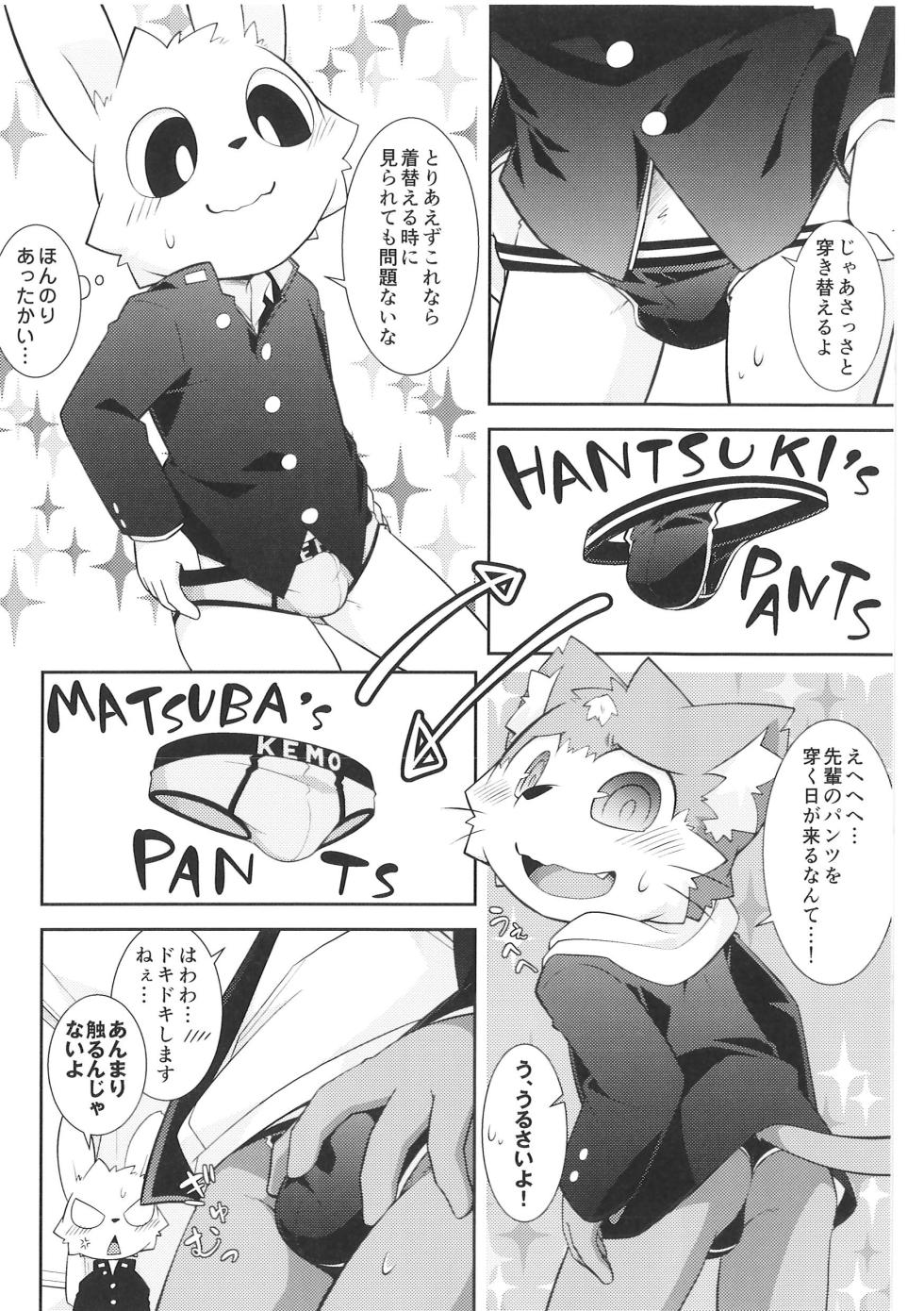 (Kemoket 9.5) [PELL-MELL WORKS (Various)] Pantsu daisuki Hantsuki-kun Tsuduri - Page 29
