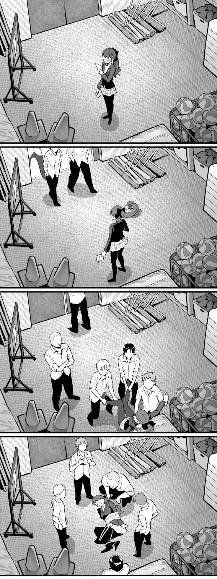 [Ame no Machi] Kasumi Yoshizawa (Persona 5) [English] - Page 1