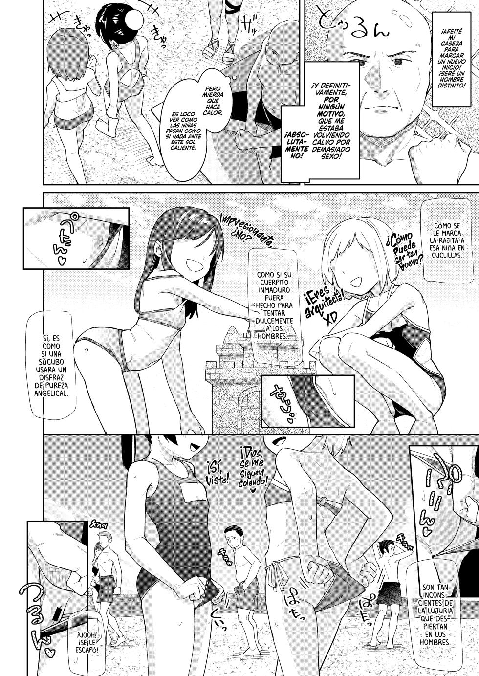 [Spiral (Arumamai Ayuka+)] Musume no Tomodachi no Mesugaki ni Okasaremashita 4 | Fui Violado por una Mocosa que es Amiga de mi Hija 4 [Español] [Mesugaki + Xzosk + AJubbz + Horchata + HGnF] [Digital] - Page 3