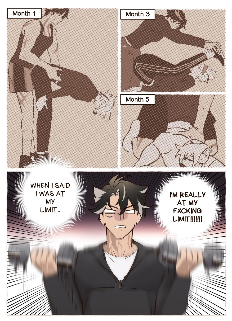 [ecstasy] Wriolette Personal Trainer AU Full Comic - Page 5