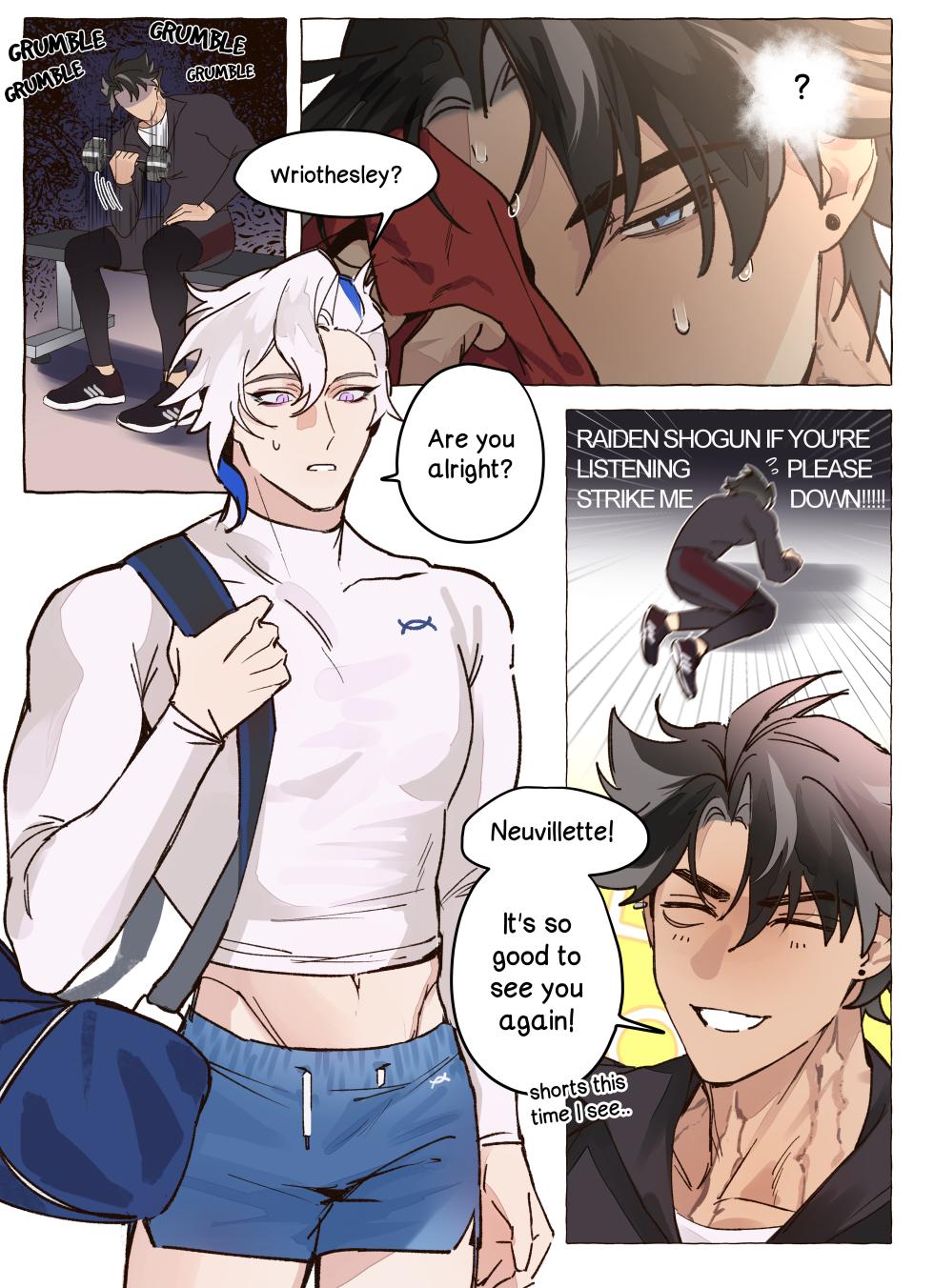 [ecstasy] Wriolette Personal Trainer AU Full Comic - Page 6