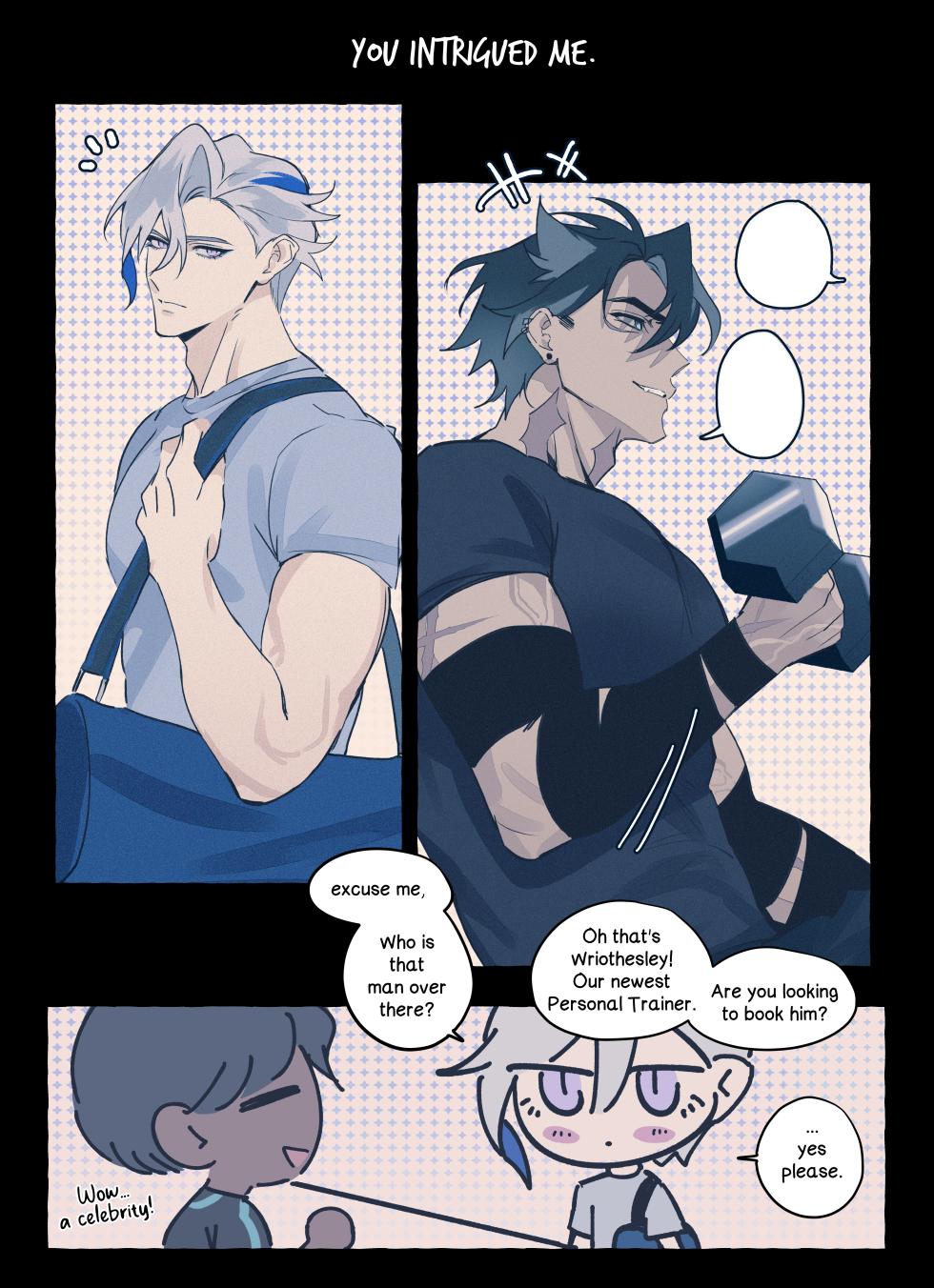 [ecstasy] Wriolette Personal Trainer AU Full Comic - Page 28