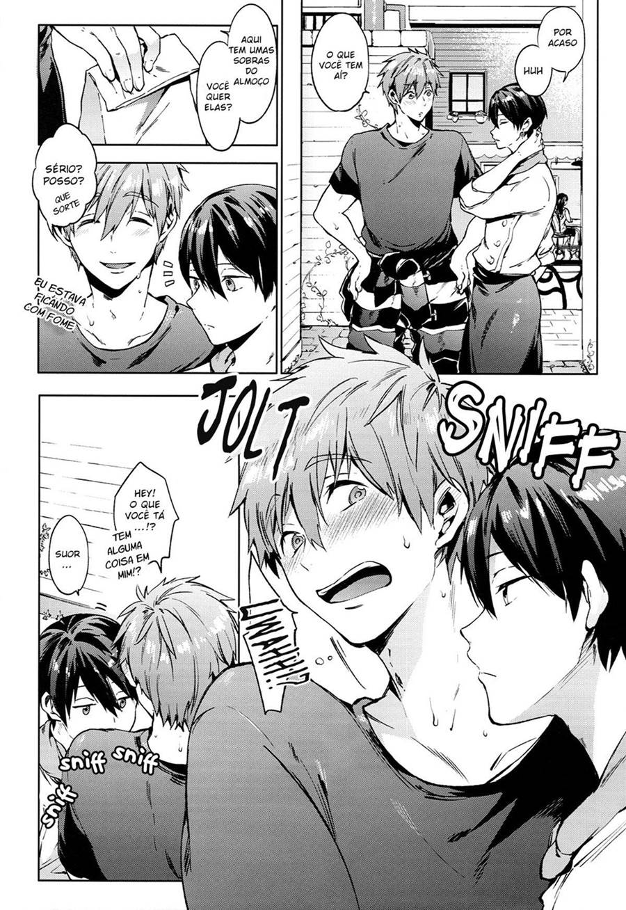 (Splash!) [American ☆ Rock (Kotarou)] Manatsu no Spice  (Free!) [Portuguese-BR] [HentaiYaoi.net] - Page 3