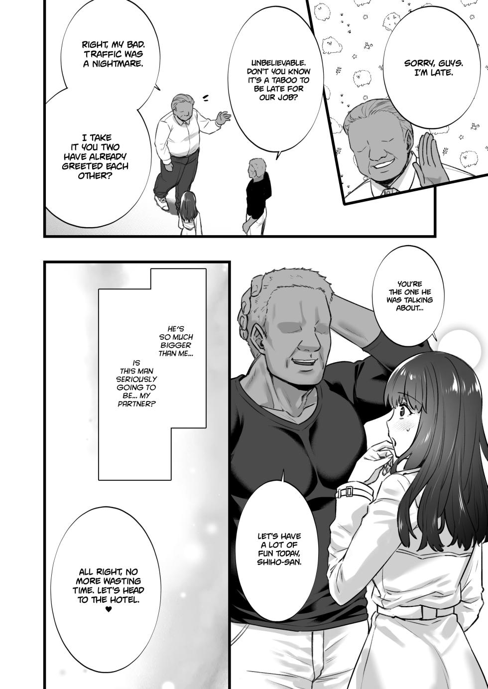 [Himeya (Abe Inori)] Rental Tanetsuke Oji-san 5 ~Uwaki Ochizuma, Hajimete no Rankou de Renzoku Tanetsuke Iki Shichaimasu~ | Rental Inseminator 5 - Cheating Wife Cums from Nonstop Creampies in Her First Orgy! [English] [Project Valvrein] - Page 11