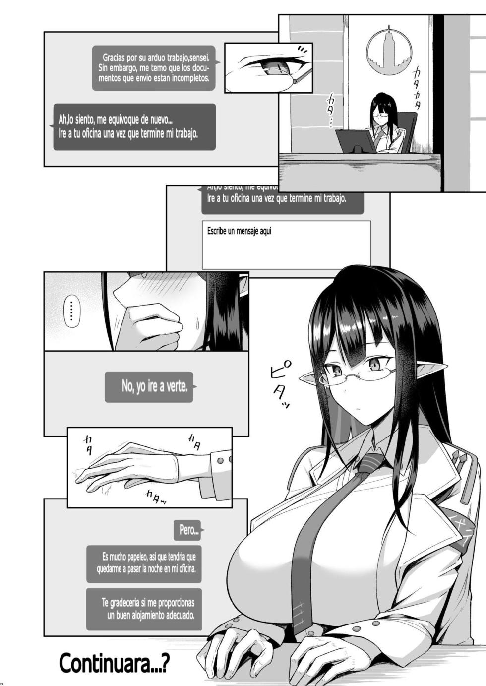 [Hozuriya (Housubaru)] Shuseki Gyouseikan no Kojin Gyoumu | Servicio personal de la directora de administracion (Blue Archive) [Spanish] [Digital] - Page 23