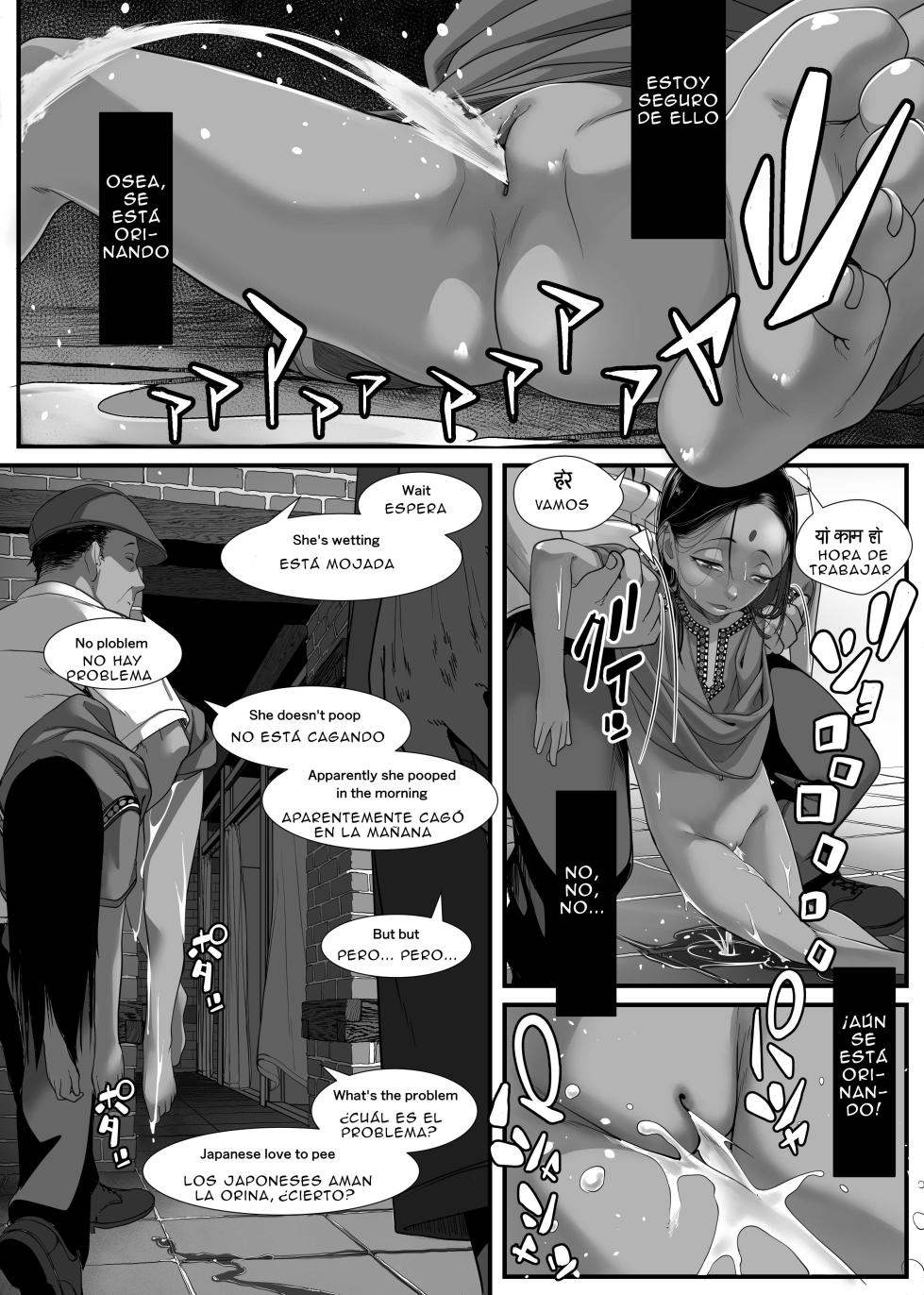 [Haien Kikan (Numata Shizumu)] Asia no Baishunkutsu de Gun Kiwamari Gekiyaba Sex Dekita Hanashi | Una historia sobre un encuentro sexual muy riesgoso en un burdel asiático [Spanish] - Page 17