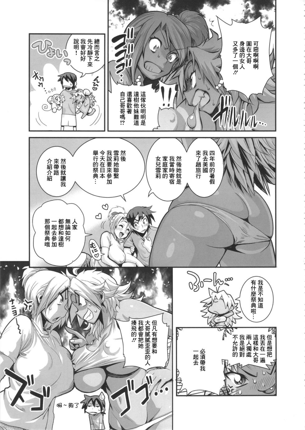 (C89) [spermation (Tamatsuyada, Satou Kimiatsu)] Energy Kyo-ka Soushuuhen "Gaisen Fukki Hen" [Chinese] - Page 3