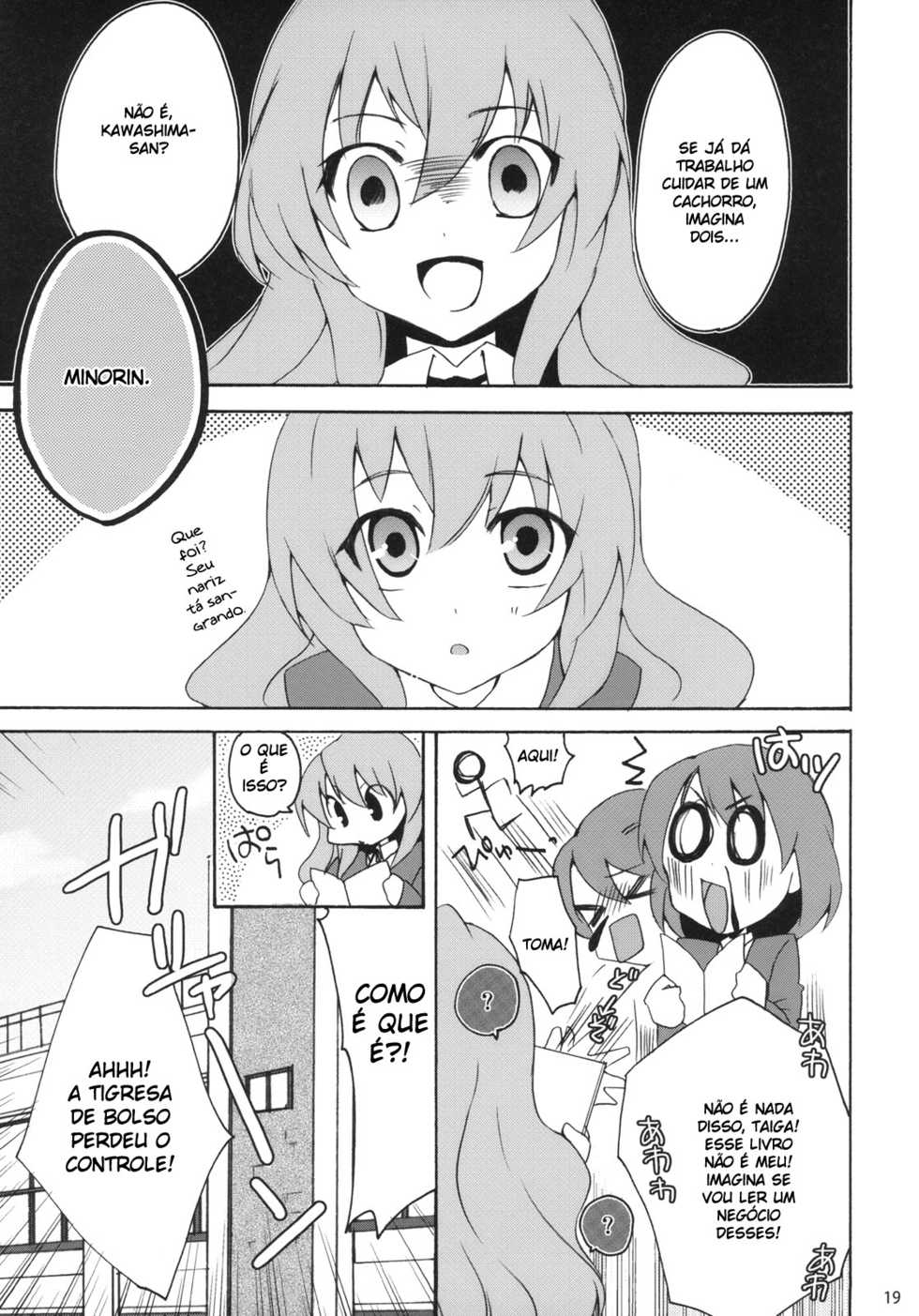 (C75) [Kagi Node (Tsubaki Hara)] Yarudora! Miru Drama Karayaru (Toradora!) [Portuguese-BR] [BartSSJ] - Page 21