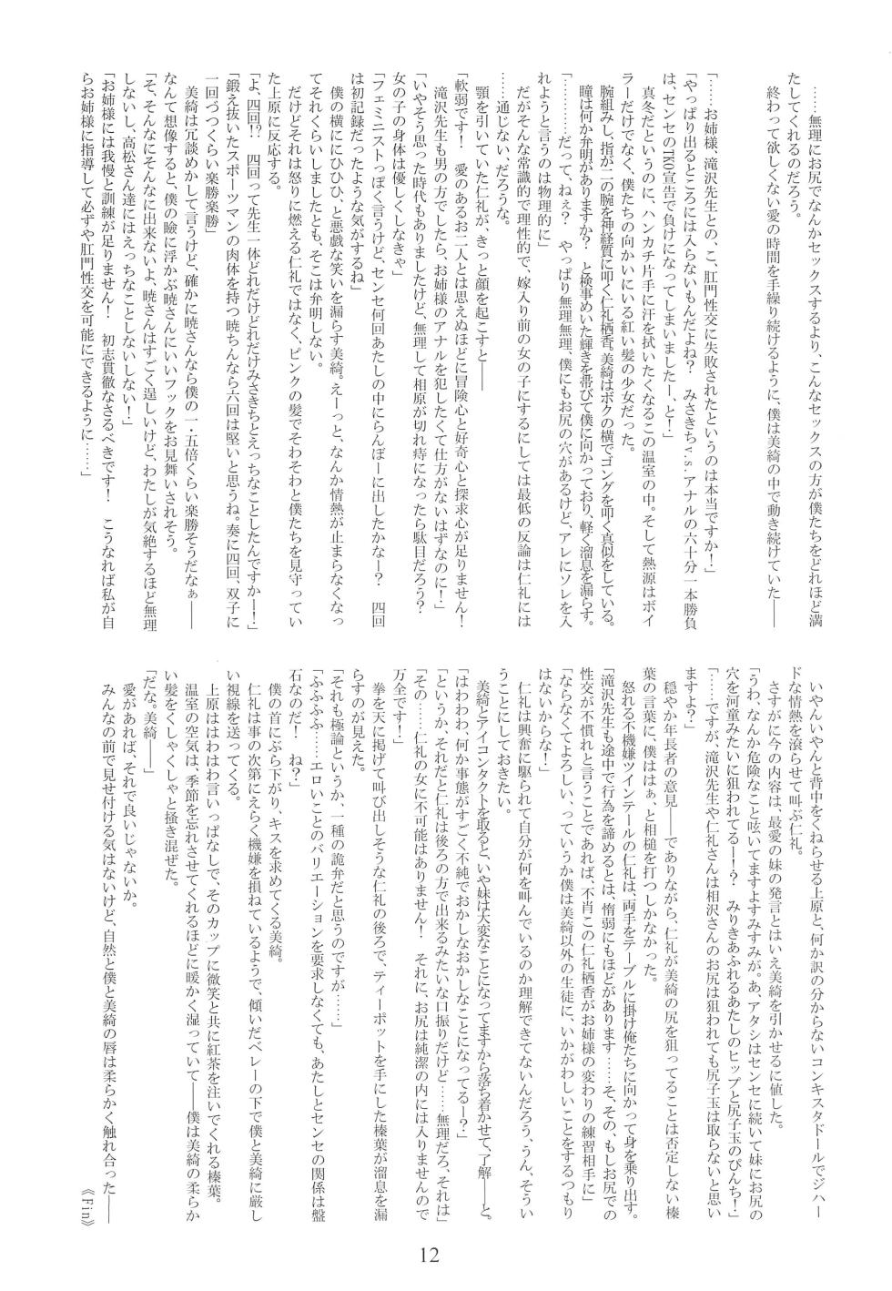 (C74) [Kanishi no Inboudan, Geigetsusha (Various)] Yume ga Mireru Kikai ga Hoshii (Haruka ni Aogi, Uruwashi no) - Page 14