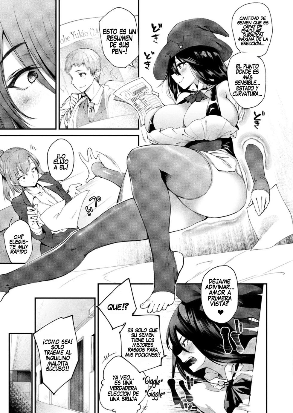 [Oohira Sunset] Kabeana Tsuki Juukyo e Youkoso 301-goushitsu Majo Celina no Baai | Bienvenido a la Residencia con Glory Hole ~El Caso de la Bruja Celina de la Habitación 301~ Cap. 1-2 [Spanish] [SalaInTheDrain] [Digital] - Page 3