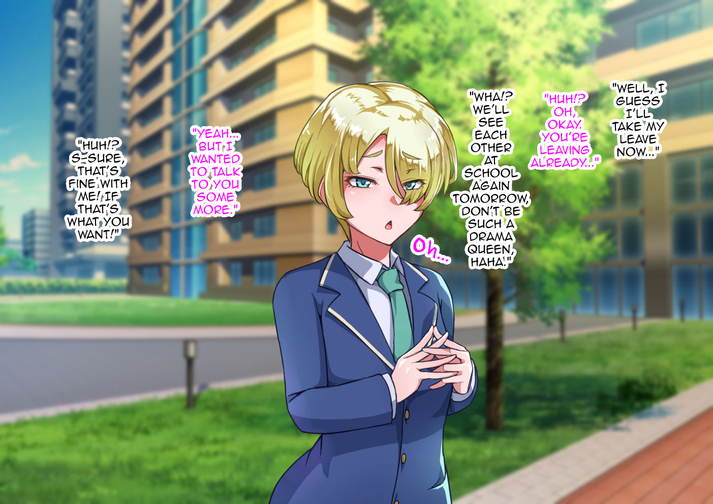[Hagurumarokuro (Silver Radish)] Otokonoko to xx No. 5 Kinpatsu Seijun na Tenkousei Hen [English] [mysterymeat3] - Page 11