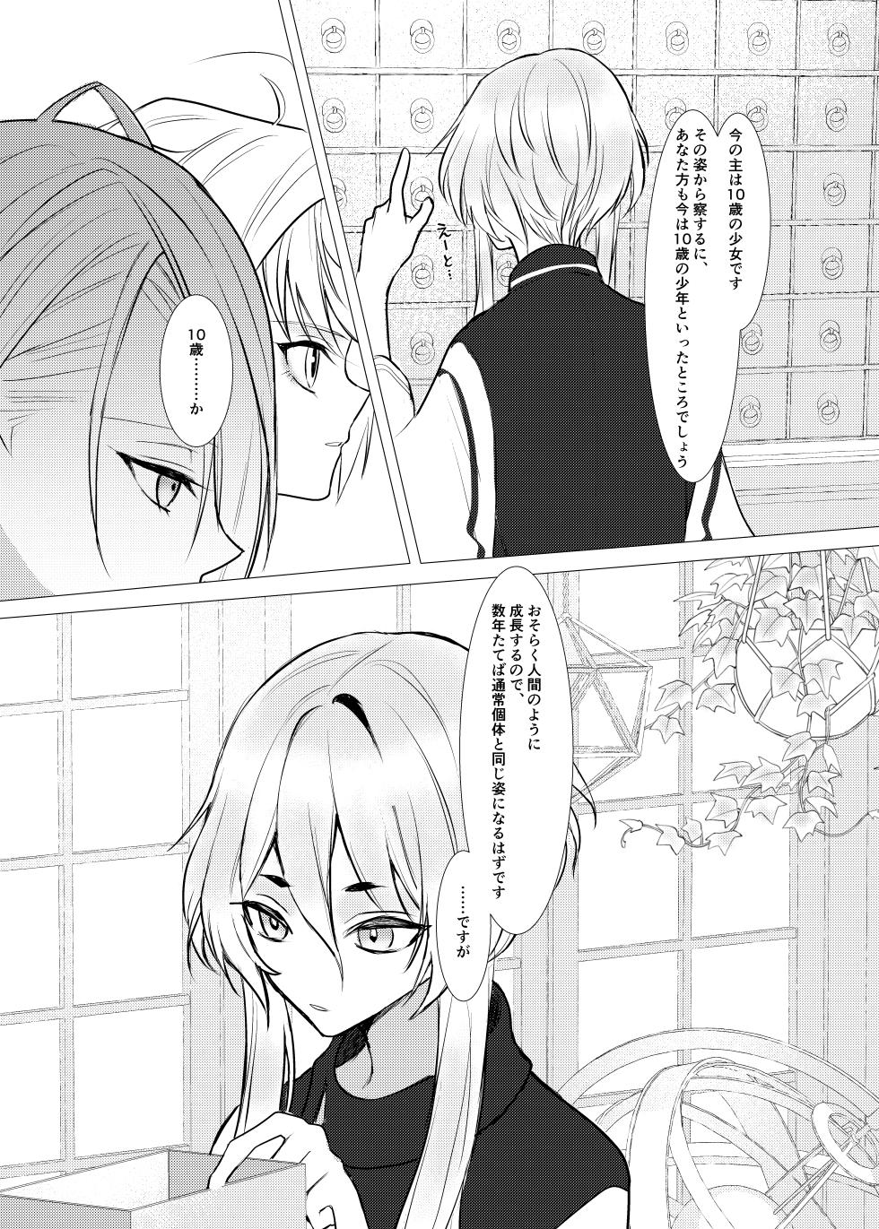 [Kyoso Touken Shibu (Kyoso)] Koi wa Hyakuyaku no chou / Part 1 (Touken Ranbu)[Digital] - Page 14