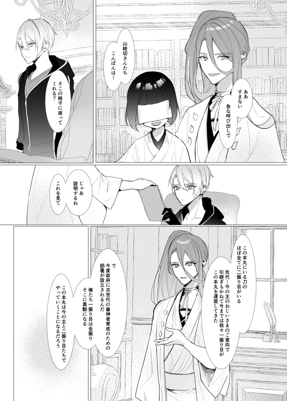 [Kyoso Touken Shibu (Kyoso)] Koi wa Hyakuyaku no chou / Part 2 (Touken Ranbu) [Digital] - Page 21