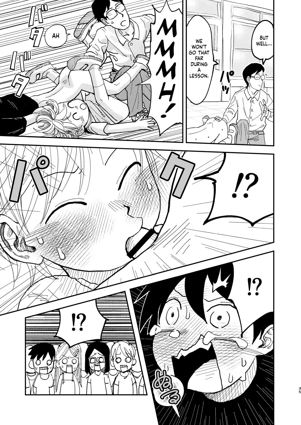 [Pero (Mesotane)] Jitsuen!! Hoken Taiiku | Presentation!! Health and Physical Education [English] {Chin²} [Digital] - Page 35