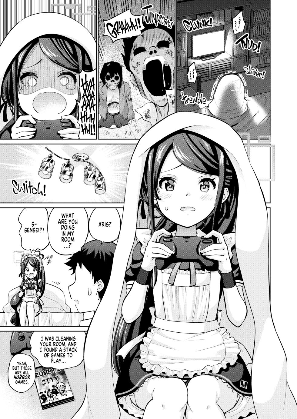 [sarfatation (Sarfata)] Goumou Maid Alice wa Suki desu ka - Do you like hairy maids Alice? | You Would Rather That Aris Did NOT Trim That Place? (Blue Archive) [English] {2d-market.com} [Decensored] [Digital] - Page 2