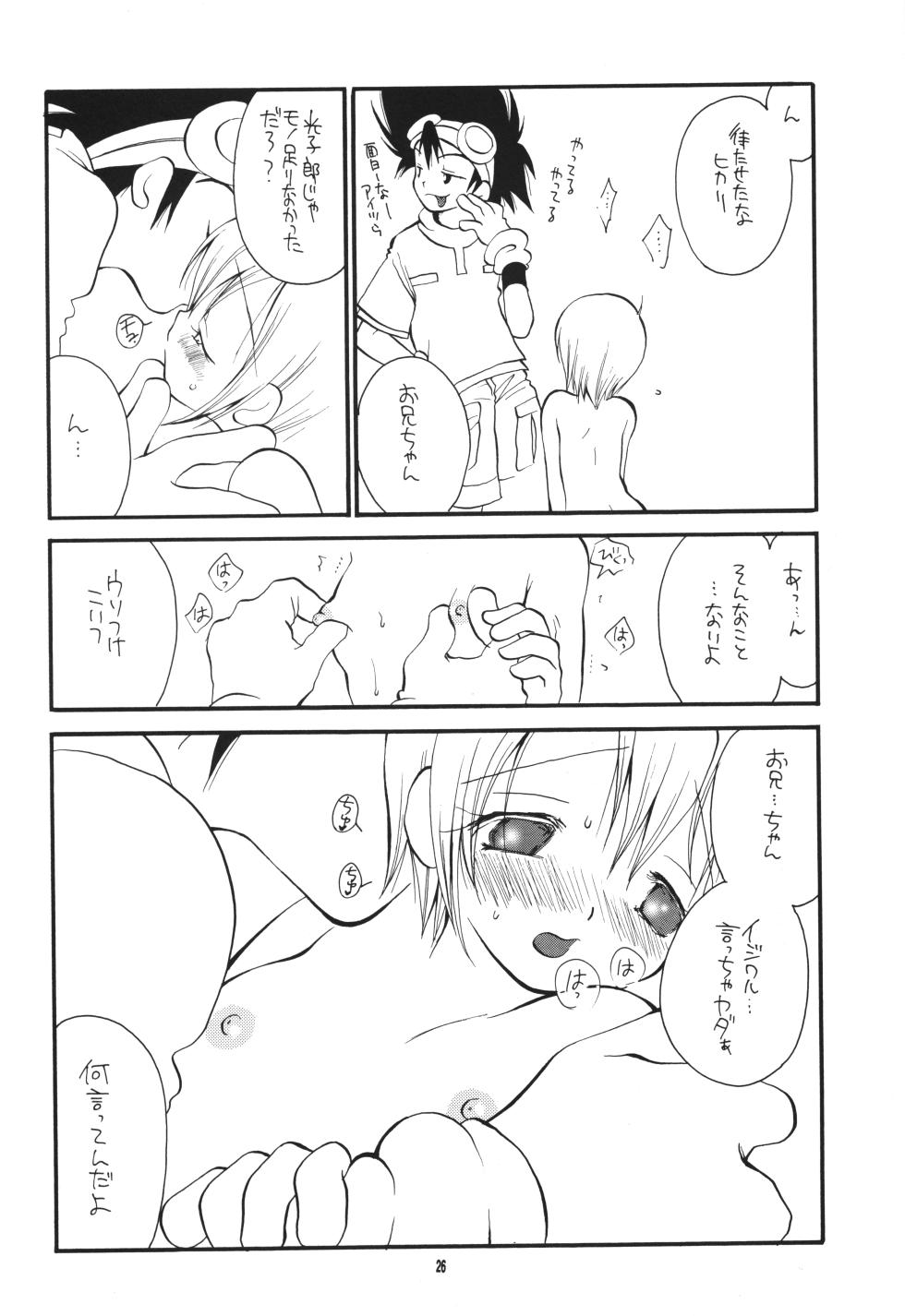 (C57) [Tenkaichi Baby's (BENNY'S, Inomoto Rikako)] Digimon 2 (Digimon) - Page 25