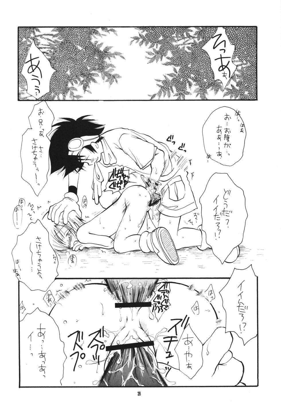 (C57) [Tenkaichi Baby's (BENNY'S, Inomoto Rikako)] Digimon 2 (Digimon) - Page 27