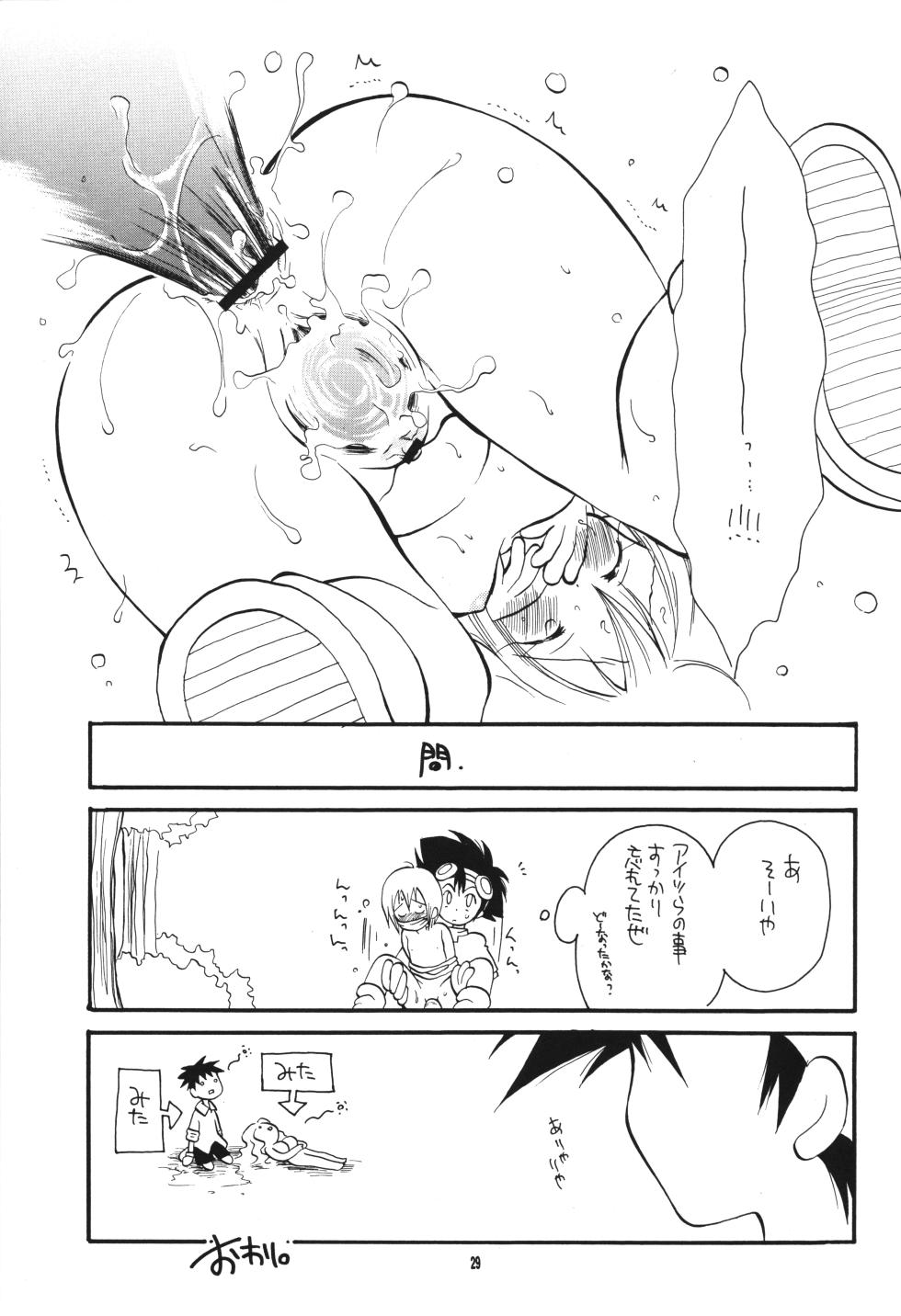 (C57) [Tenkaichi Baby's (BENNY'S, Inomoto Rikako)] Digimon 2 (Digimon) - Page 28