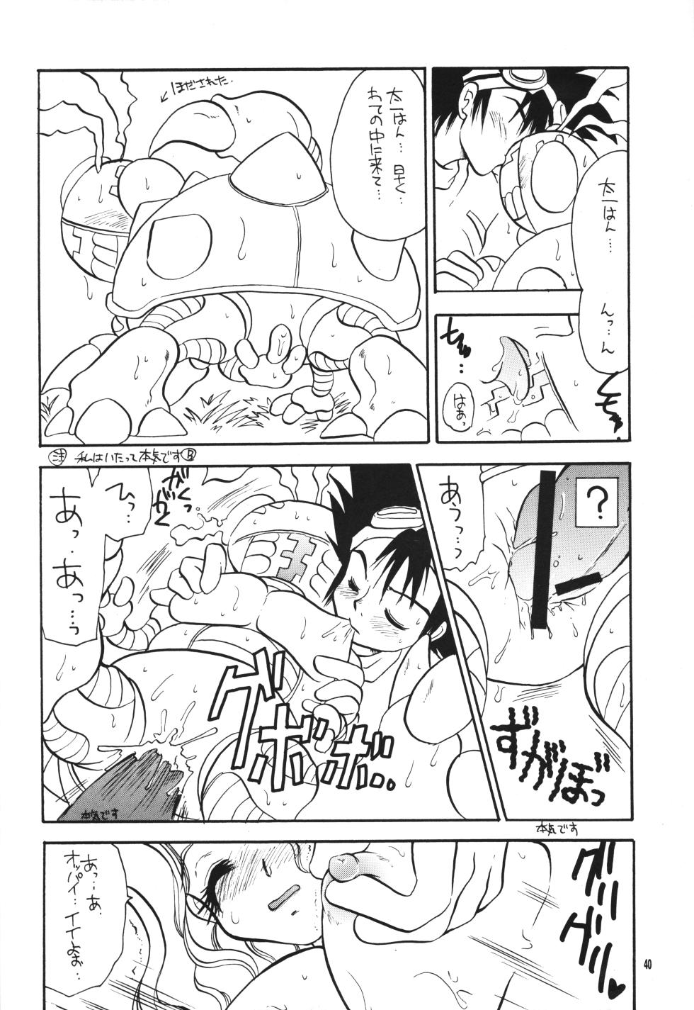 (C57) [Tenkaichi Baby's (BENNY'S, Inomoto Rikako)] Digimon 2 (Digimon) - Page 39