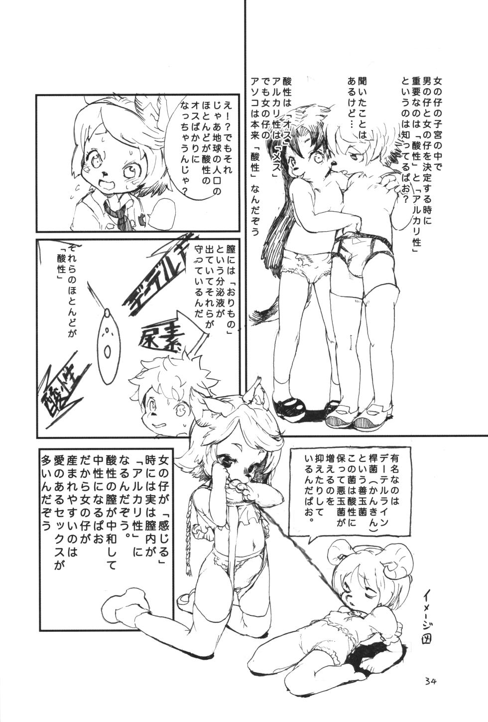 [meloncholic (Various)] Chibi Kemo no Himitsu - Page 33