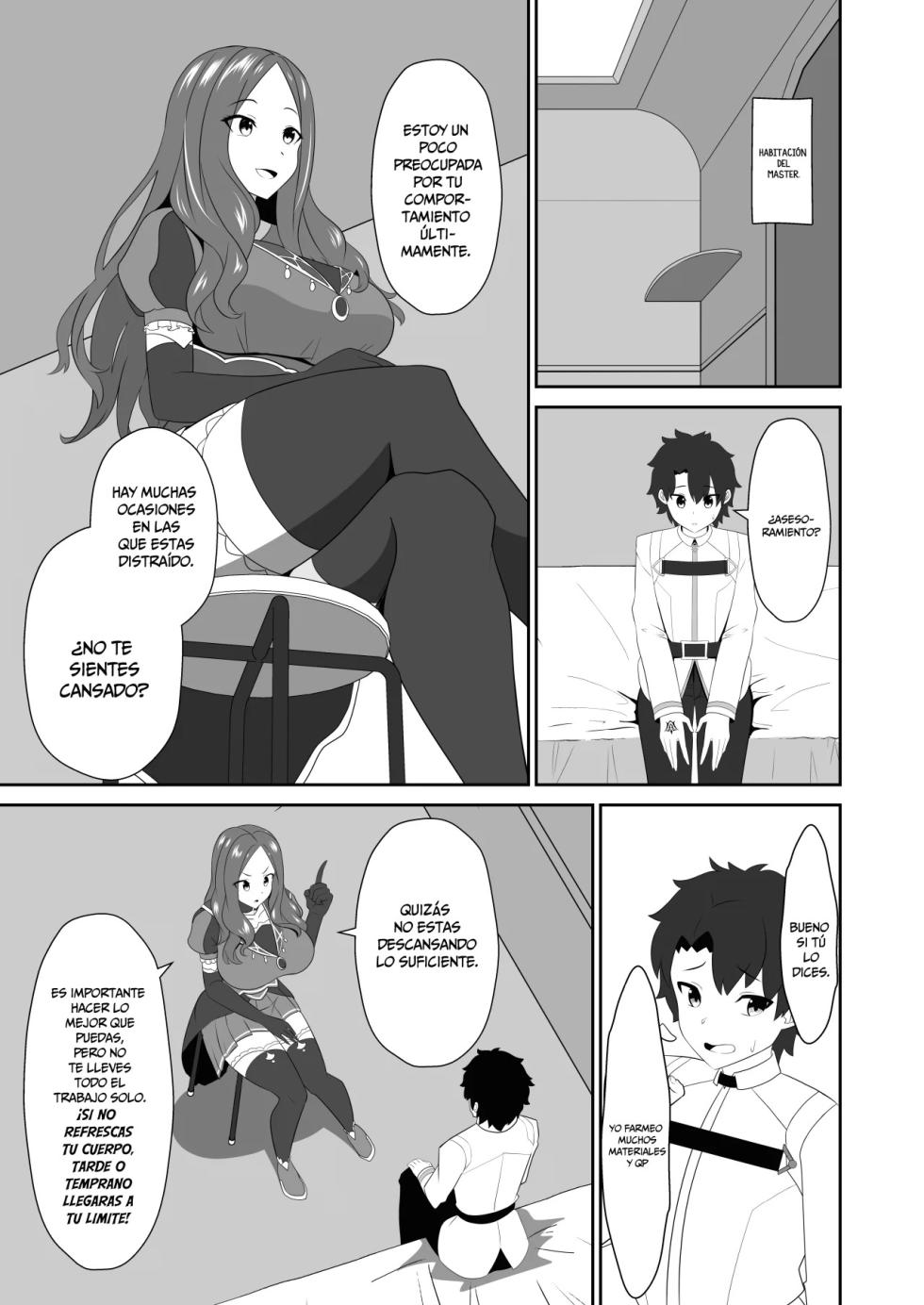 [Kikiki no Kikki (Yuzu Kiiro)] Master wa Motto Amaete Iin dayo. | El master puede ser más permisivo (Fate/Grand Order) [Spanish] [Katame Hentai] [Digital] - Page 4