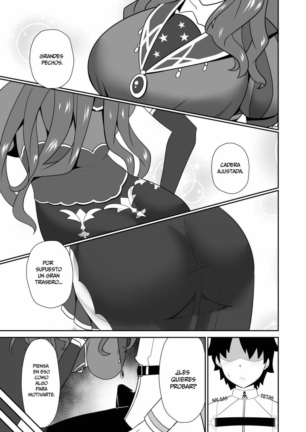 [Kikiki no Kikki (Yuzu Kiiro)] Master wa Motto Amaete Iin dayo. | El master puede ser más permisivo (Fate/Grand Order) [Spanish] [Katame Hentai] [Digital] - Page 8