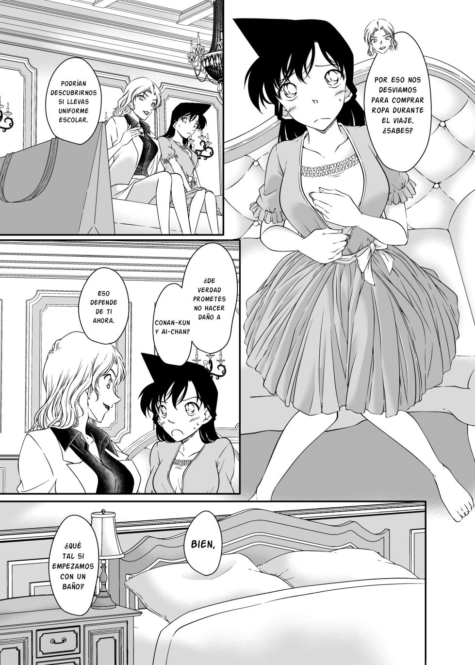 [mysteryfarm (Shiroyagi)] Majiwaru Koto ga Yurusarenai Anata to Ima dake Karada o Kasaneru (Detective Conan) [Spanish] [Ayanokoji el pelao] [Digital] - Page 7