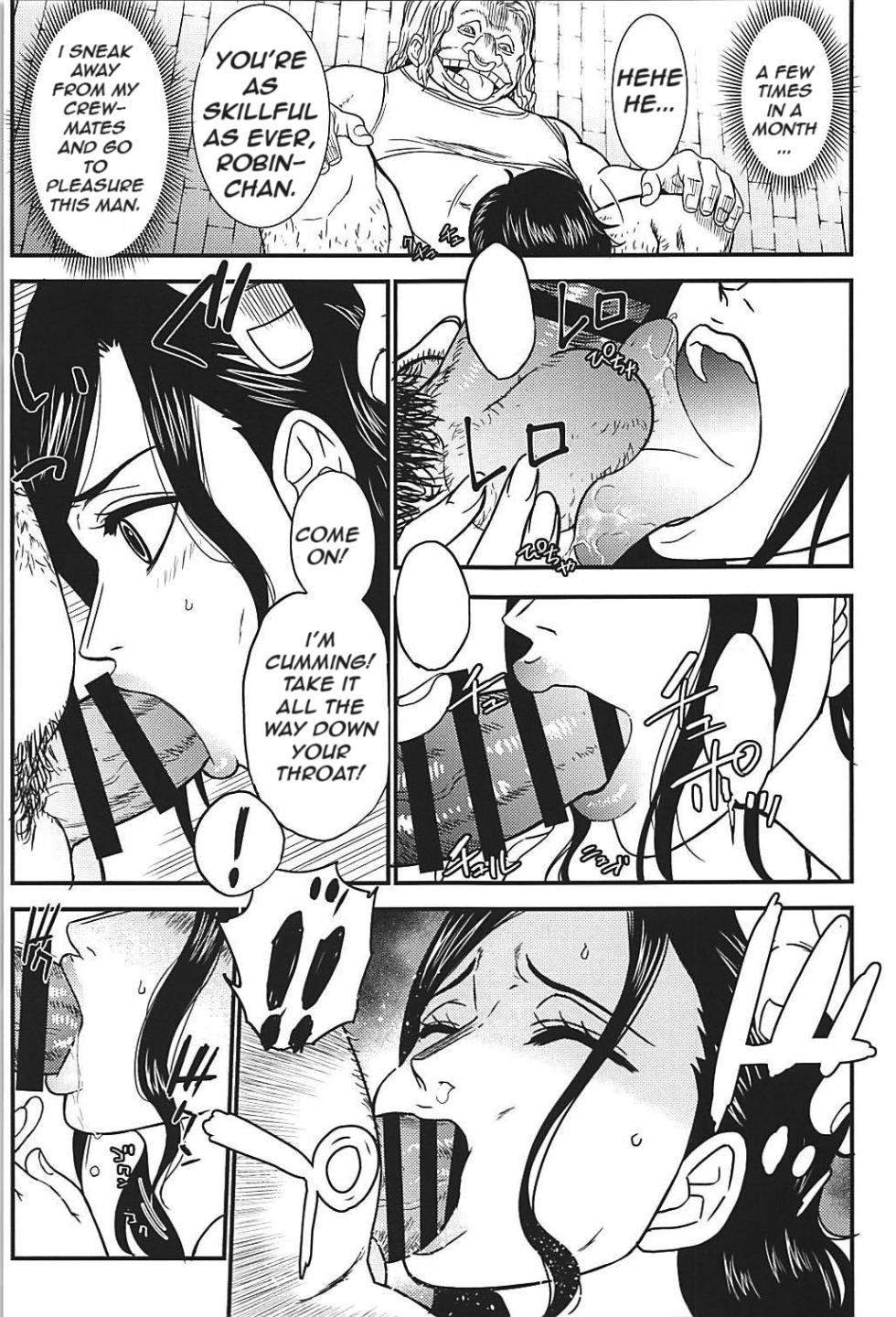(C94) [RED FARMER (Aka Shirt Seisansha)] ROBIN'S HOLE (One Piece) [English] - Page 4