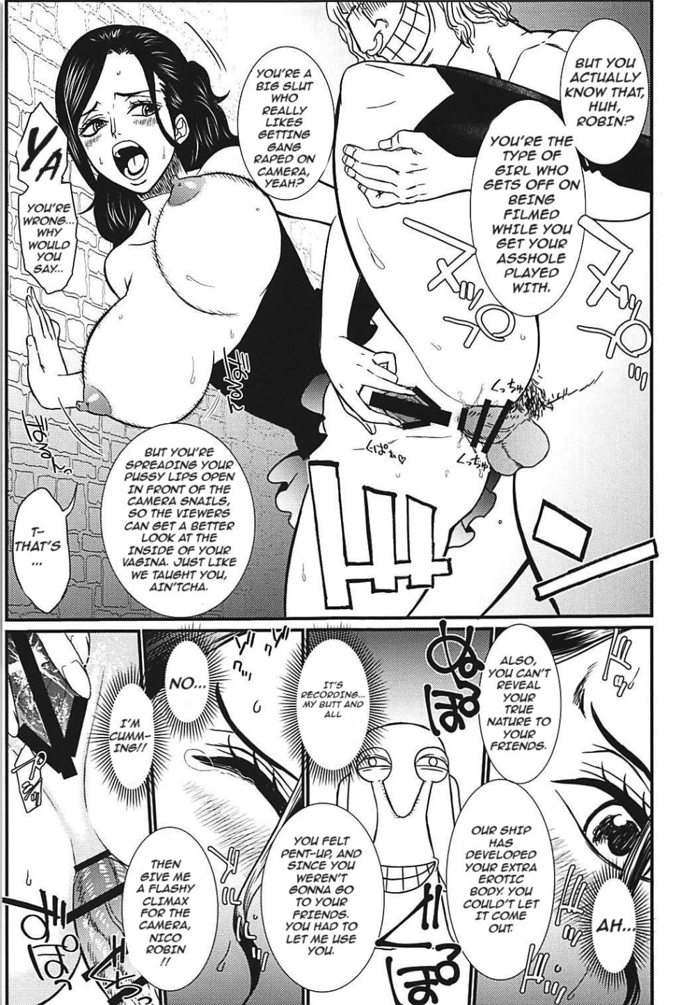 (C94) [RED FARMER (Aka Shirt Seisansha)] ROBIN'S HOLE (One Piece) [English] - Page 17