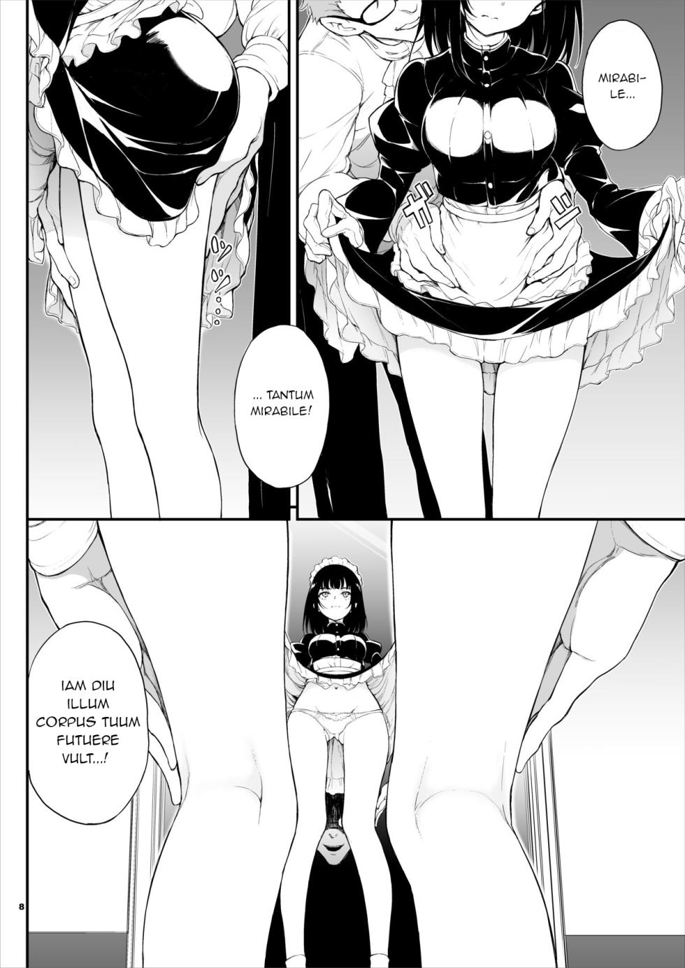 [Kyockchokyock (Kyockcho)] Maid Kyouiku. -Botsuraku Kizoku Rurikawa Tsubaki- [Latin] [Digital] - Page 7