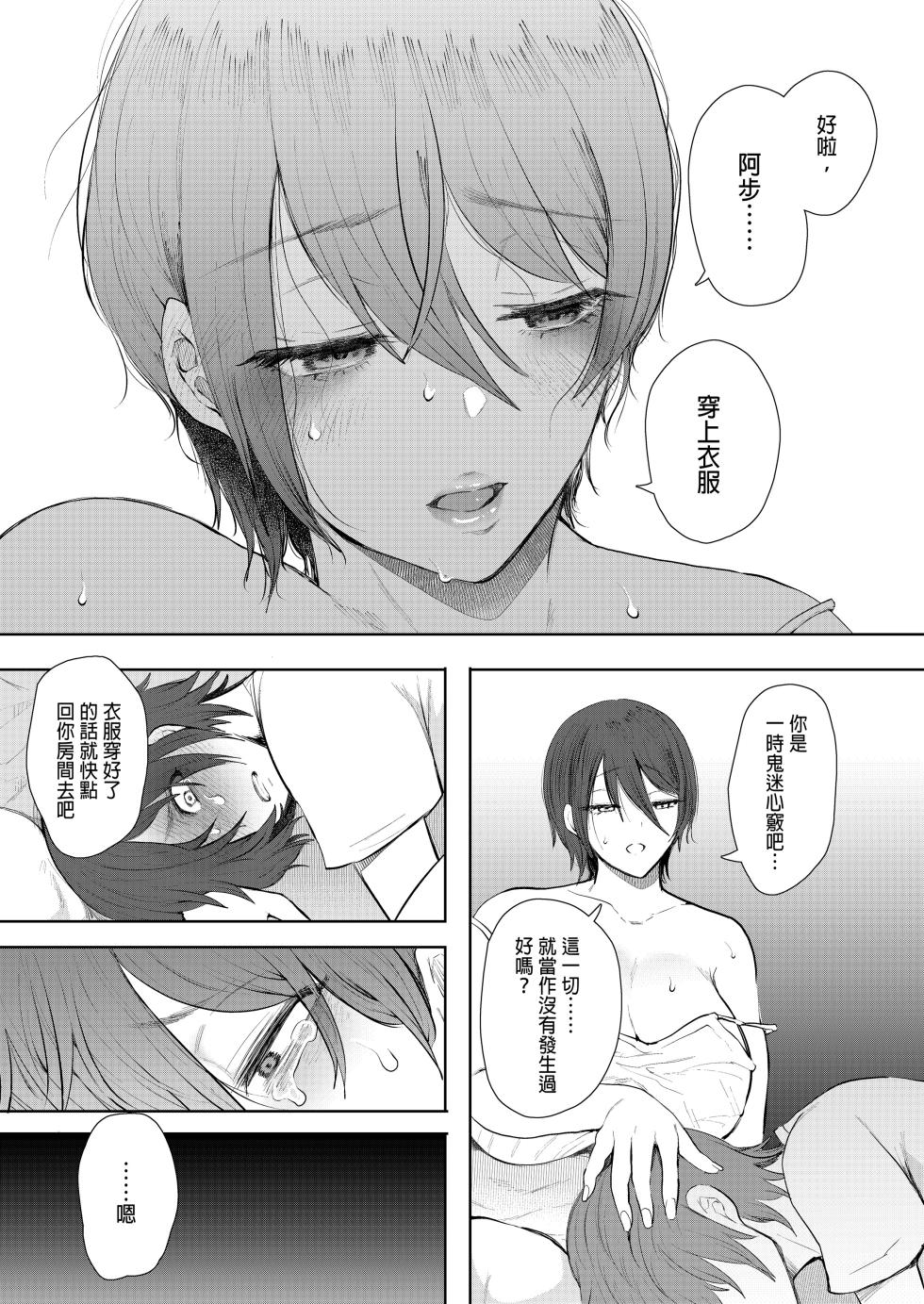 [しょむ] ボクは兄嫁さんのカラダが気になります… [中文] [無修正] - Page 36
