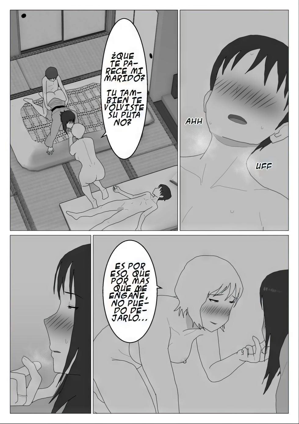 [Oroboy] Dakara Konyoku nante Iya da tte Ittan da | Mamá y Los Baños Mixtos 3 [Spanish] - Page 9