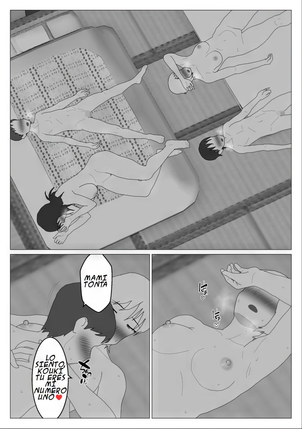 [Oroboy] Dakara Konyoku nante Iya da tte Ittan da | Mamá y Los Baños Mixtos 3 [Spanish] - Page 21