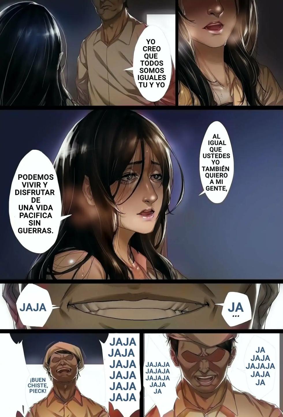 [Sharai] My War (Attack on Titan) [Spanish] [El Super Saiyan Pajero] [Colorized] - Page 9