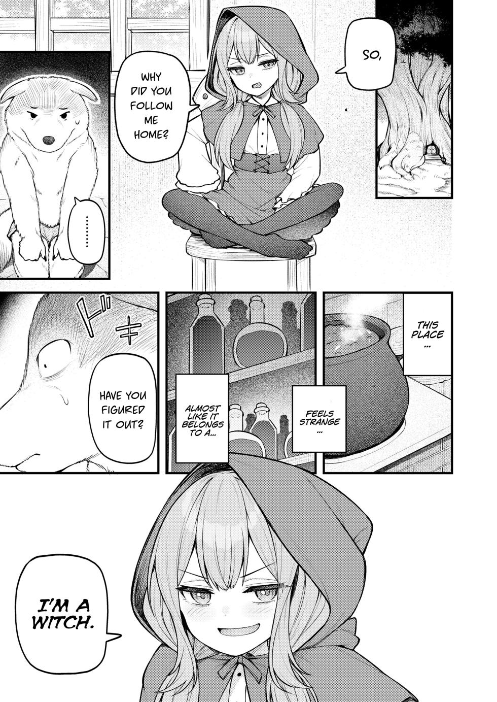 [Binsen] Akazukin to Fujimi no Ookami-san Zenpen | Little Red Riding Hood and the Immortal Wolf Part 1 (Towako 16) [English] [Haj3] [Digital] - Page 3
