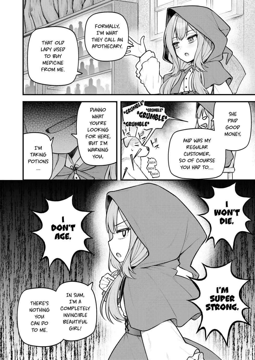 [Binsen] Akazukin to Fujimi no Ookami-san Zenpen | Little Red Riding Hood and the Immortal Wolf Part 1 (Towako 16) [English] [Haj3] [Digital] - Page 4