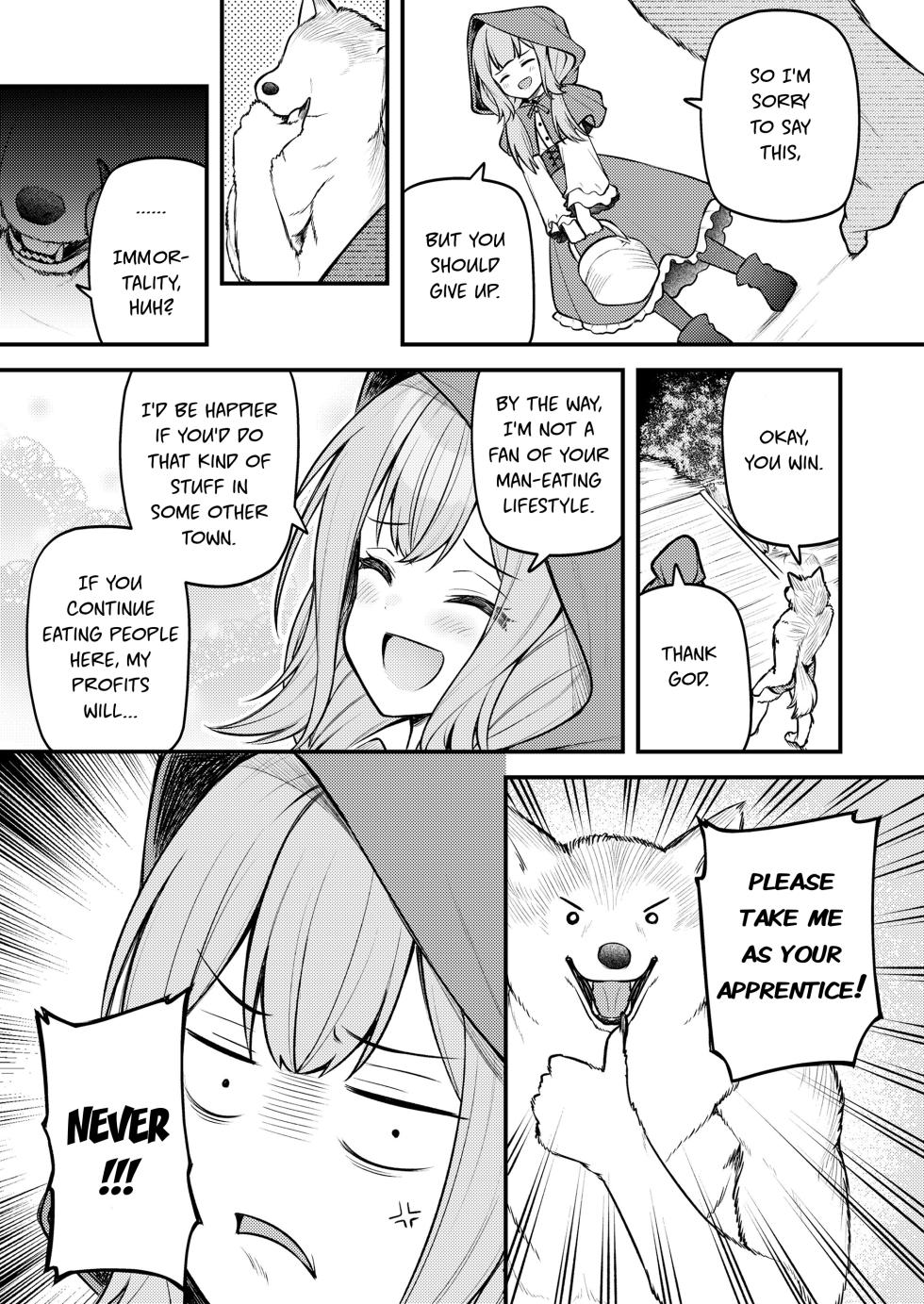 [Binsen] Akazukin to Fujimi no Ookami-san Zenpen | Little Red Riding Hood and the Immortal Wolf Part 1 (Towako 16) [English] [Haj3] [Digital] - Page 7