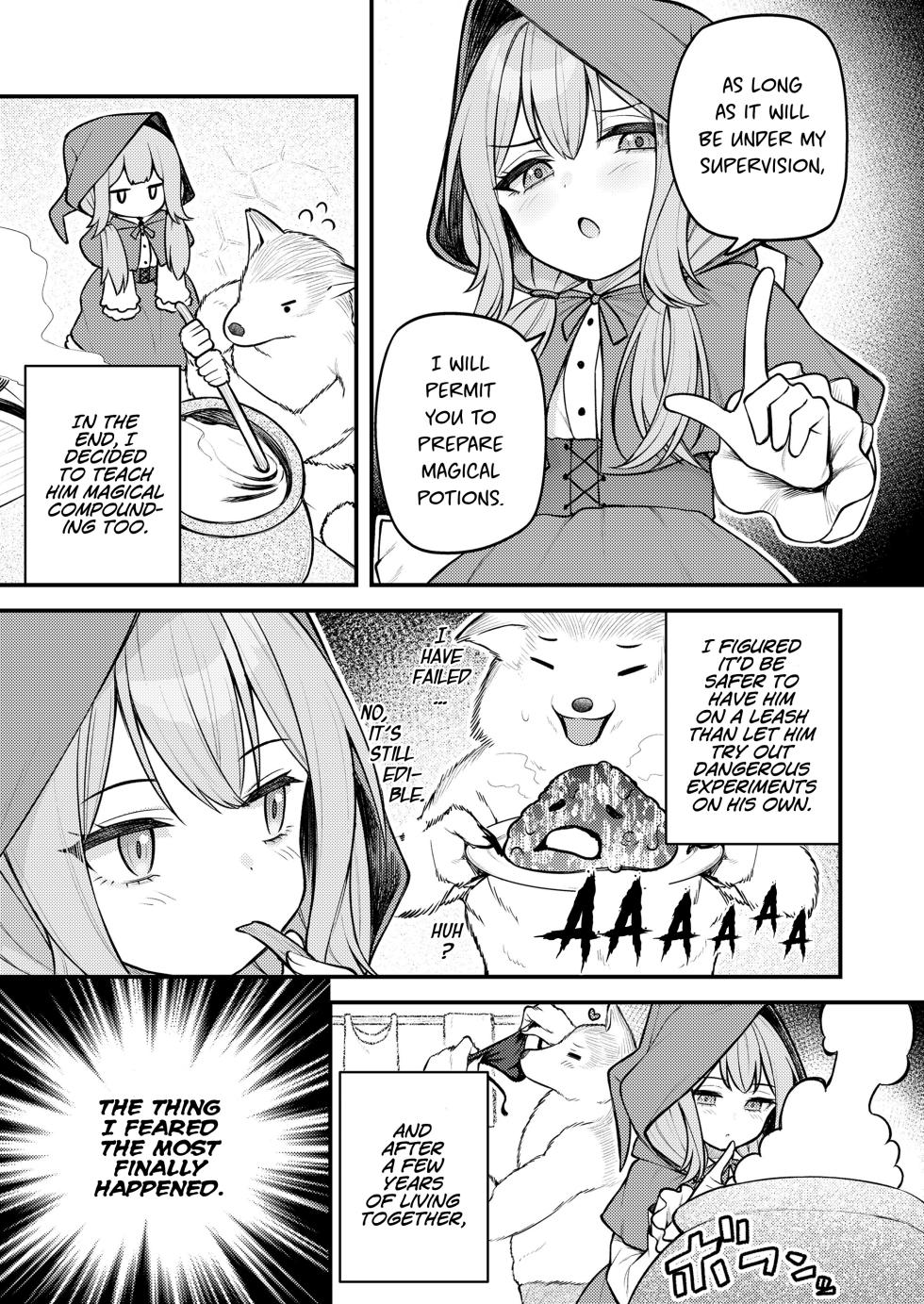 [Binsen] Akazukin to Fujimi no Ookami-san Zenpen | Little Red Riding Hood and the Immortal Wolf Part 1 (Towako 16) [English] [Haj3] [Digital] - Page 9