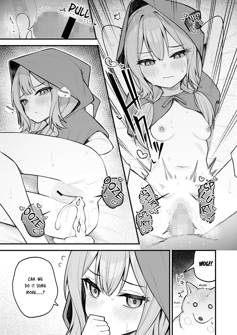 [Binsen] Akazukin to Fujimi no Ookami-san Zenpen | Little Red Riding Hood and the Immortal Wolf Part 1 (Towako 16) [English] [Haj3] [Digital] - Page 19