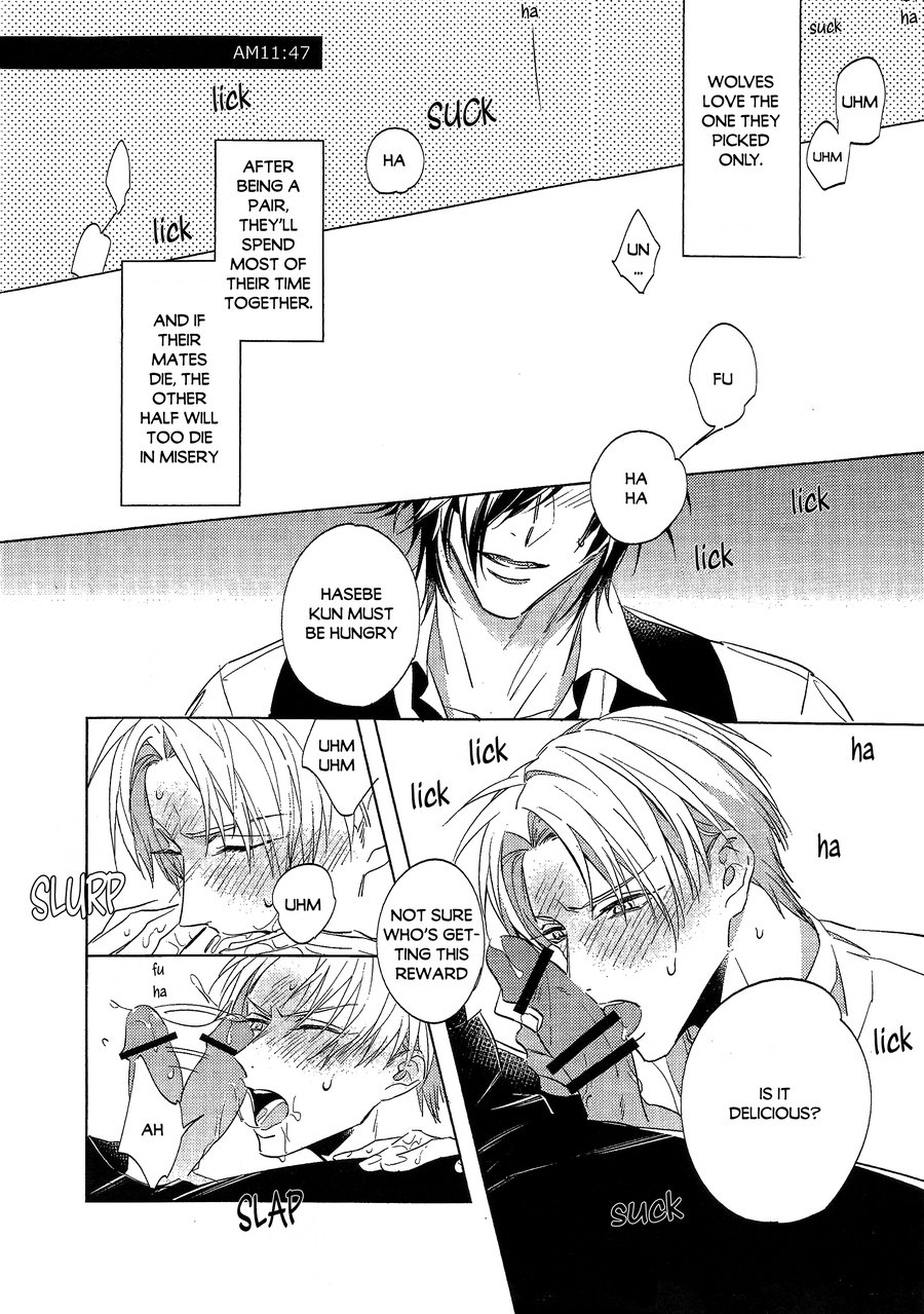 [Kakyuteki Sumiyakani (Kanata)] Ookami no Iru Seikatsu. | Life with a dog (Touken Ranbu) [English] [ShokuheshiVN Fanpage] - Page 3