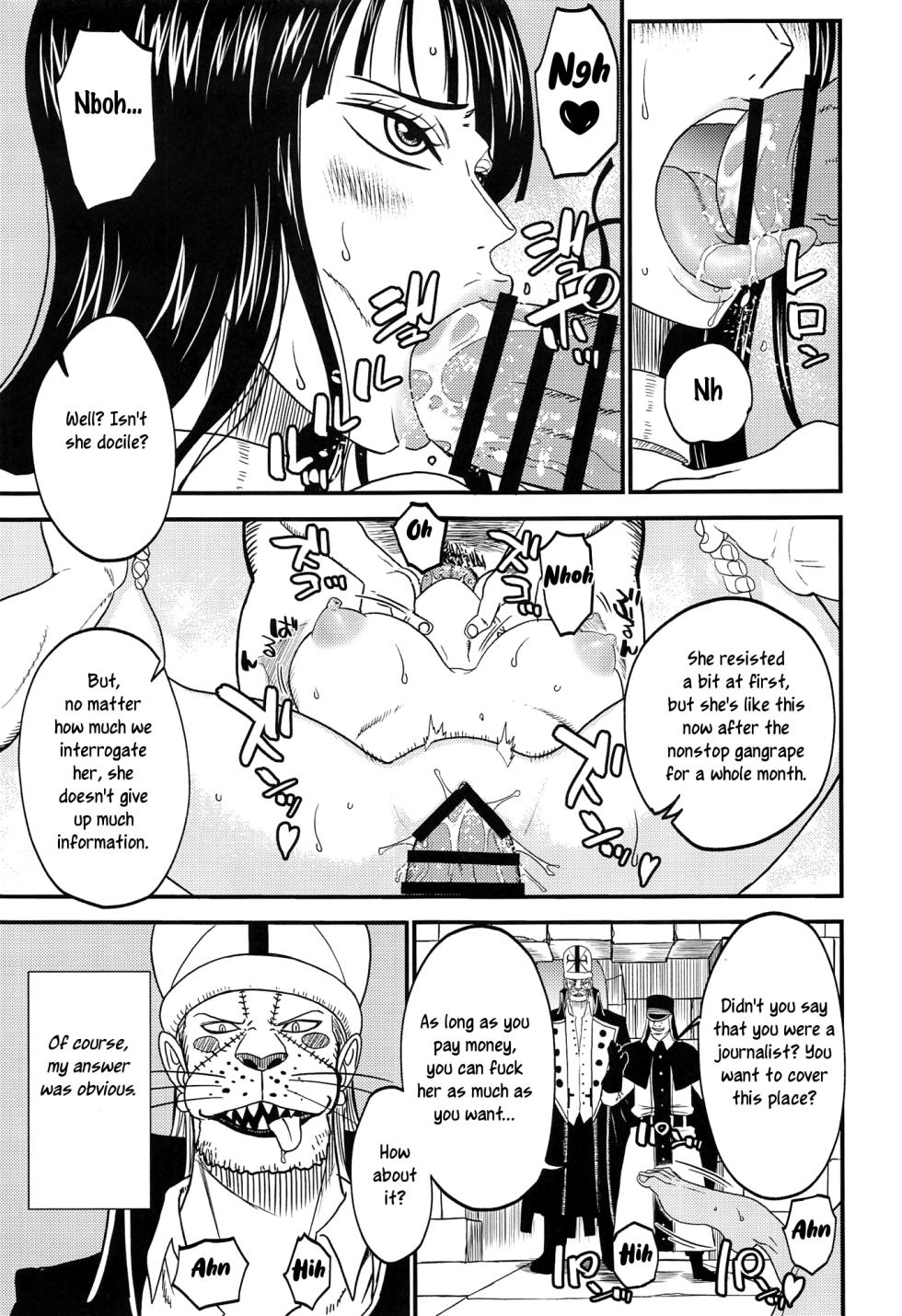 [Doro Noujou (Dorota Bou)] ROBIN'S HOLE 2 - Two years ago (One Piece) [English] - Page 16