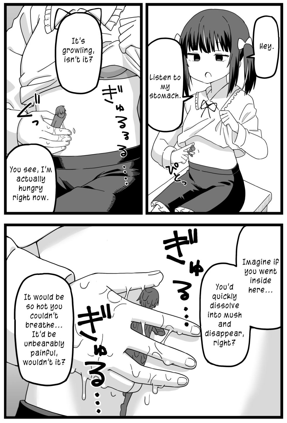 [Shiheki] Uwaki ga Barete Kanojo ni Chiisaku Sarete Taberareru Manga | Caught Cheating, Shrunk, and Eaten by His Girlfriend [English] - Page 16