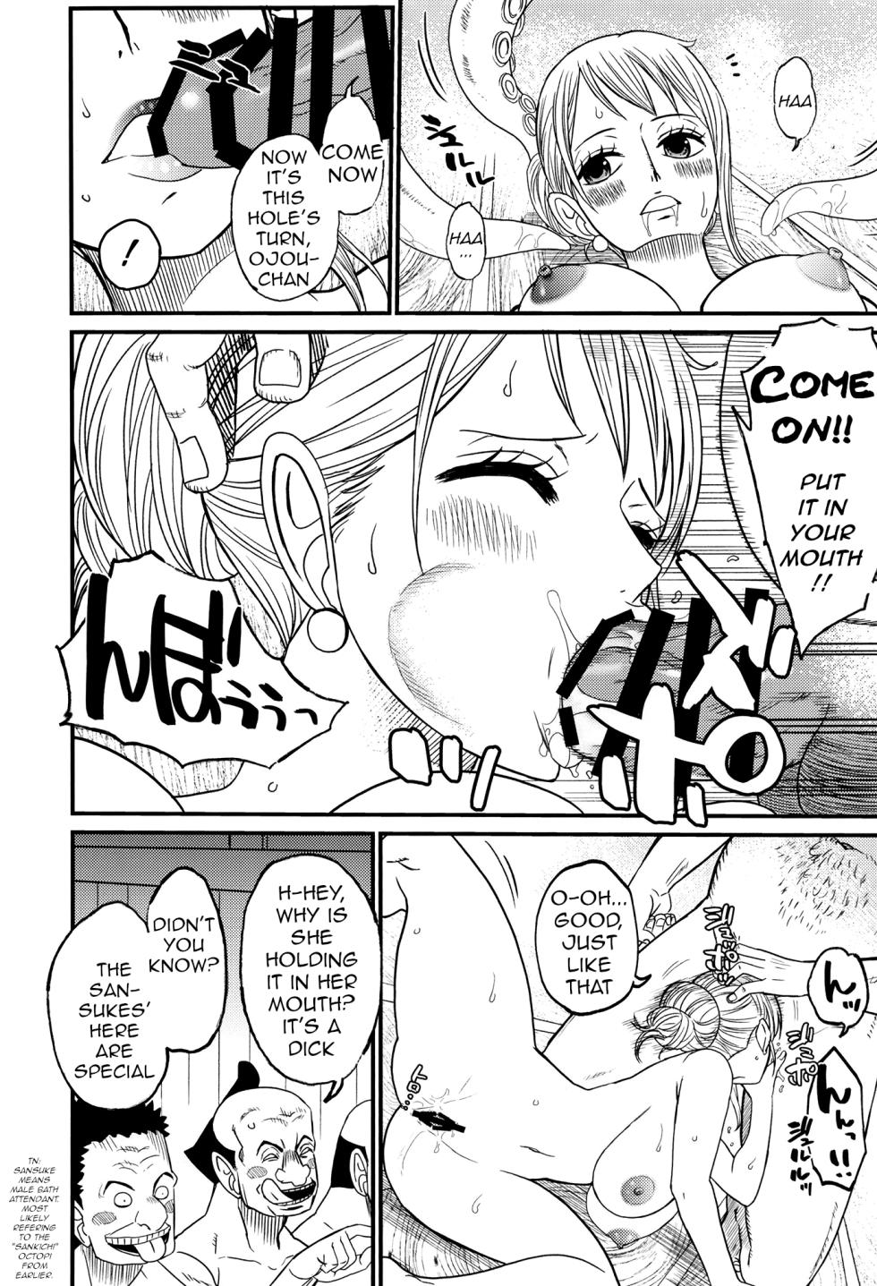 [Doro Noujou (Dorota Bou)] BATH HOUSE HOLE (One Piece) English - Page 21