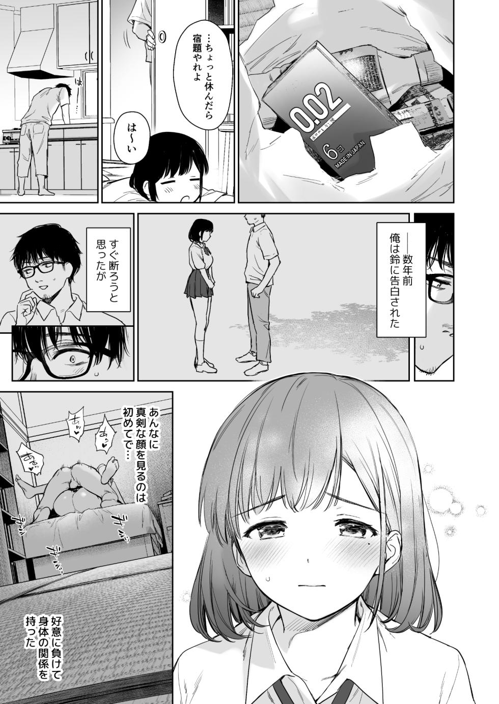 [Doushoku (Umakuchi Syouyu)] Toaru Natsu, Mei to Futarikiri. [Digital] - Page 4