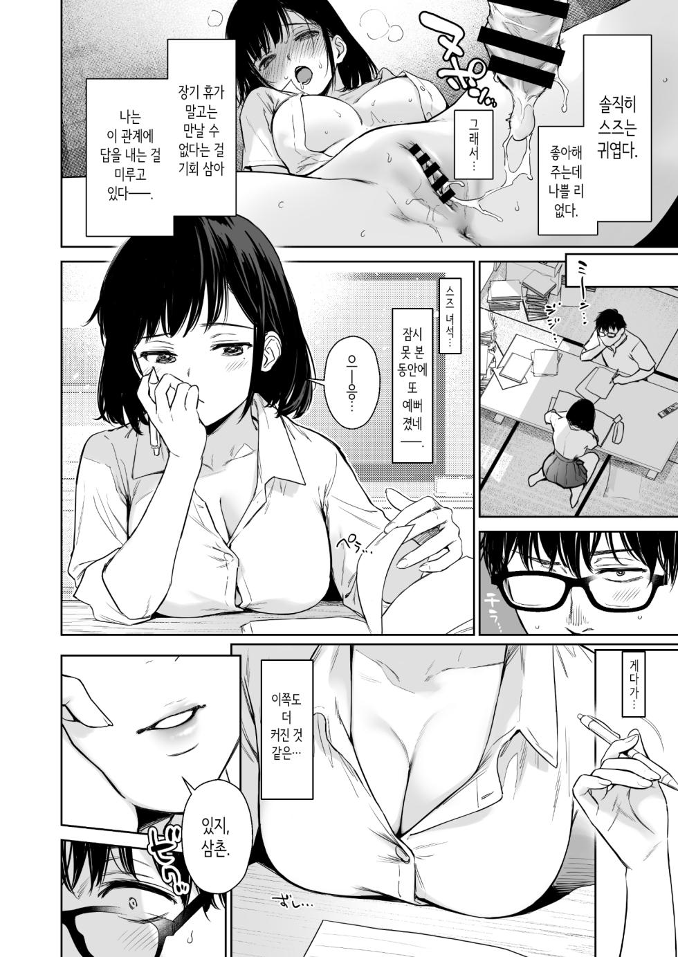 [Doushoku (Umakuchi Syouyu)] Toaru Natsu, Mei to Futarikiri. | 어느 여름, 조카와 단둘이서. [Korean] [Digital] - Page 6