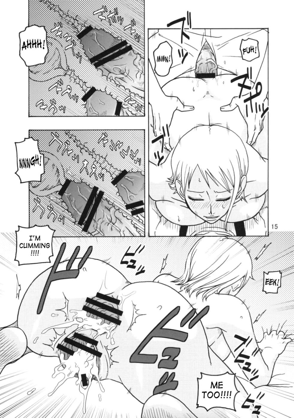 (C73) [ACID-HEAD (Murata.)] Nami no Koukai Nisshi EX NamiRobi (One Piece) [English] - Page 16