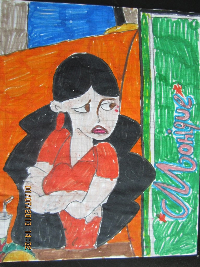 KimRon1992 Monique from Kim Possible Drawings - Page 1
