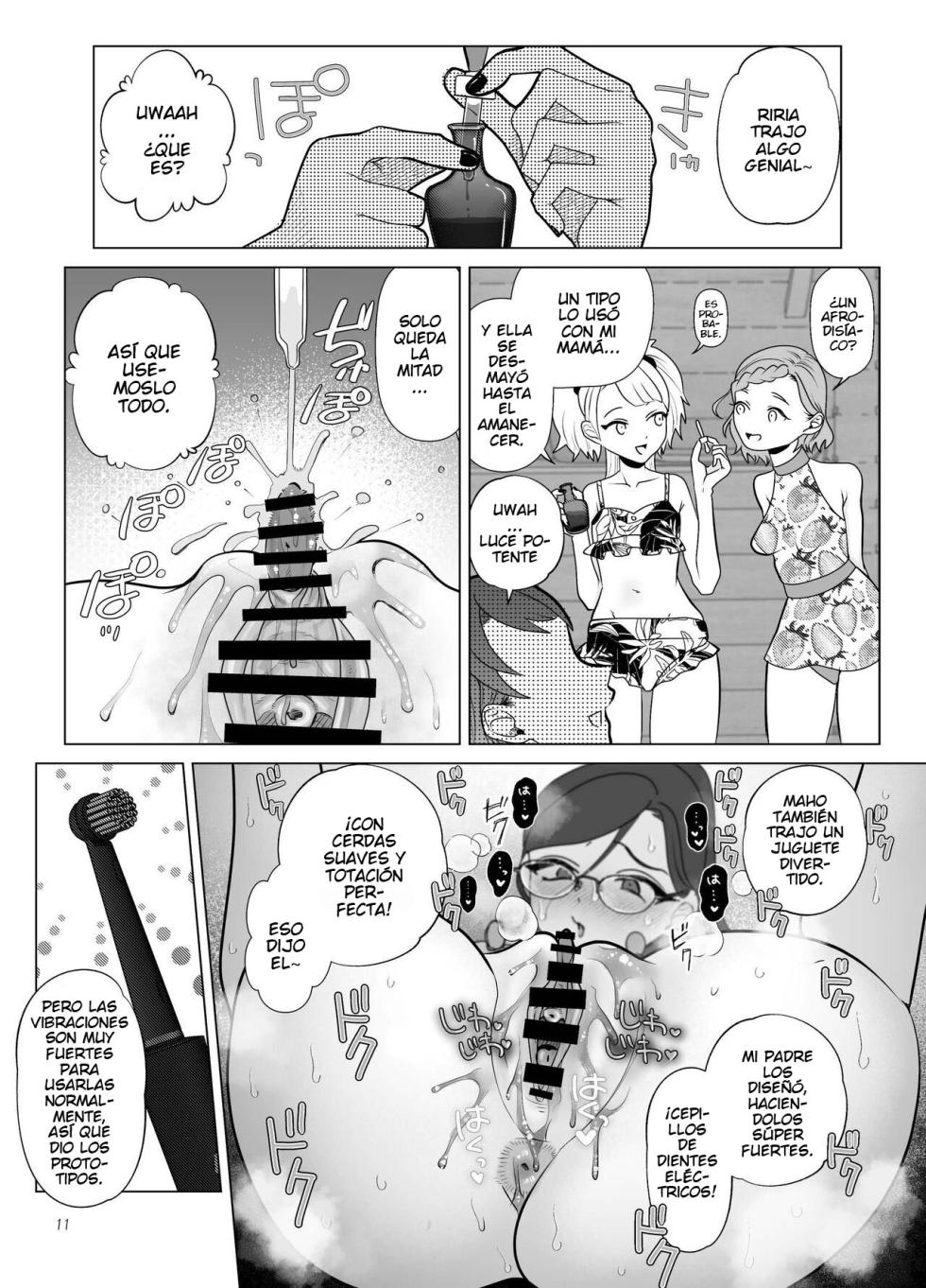 [ASK, (Serakichi.)] Do-M Kyoushi to Oni Loli ~ Natsuyasumi Hen [Spanish] - Page 11