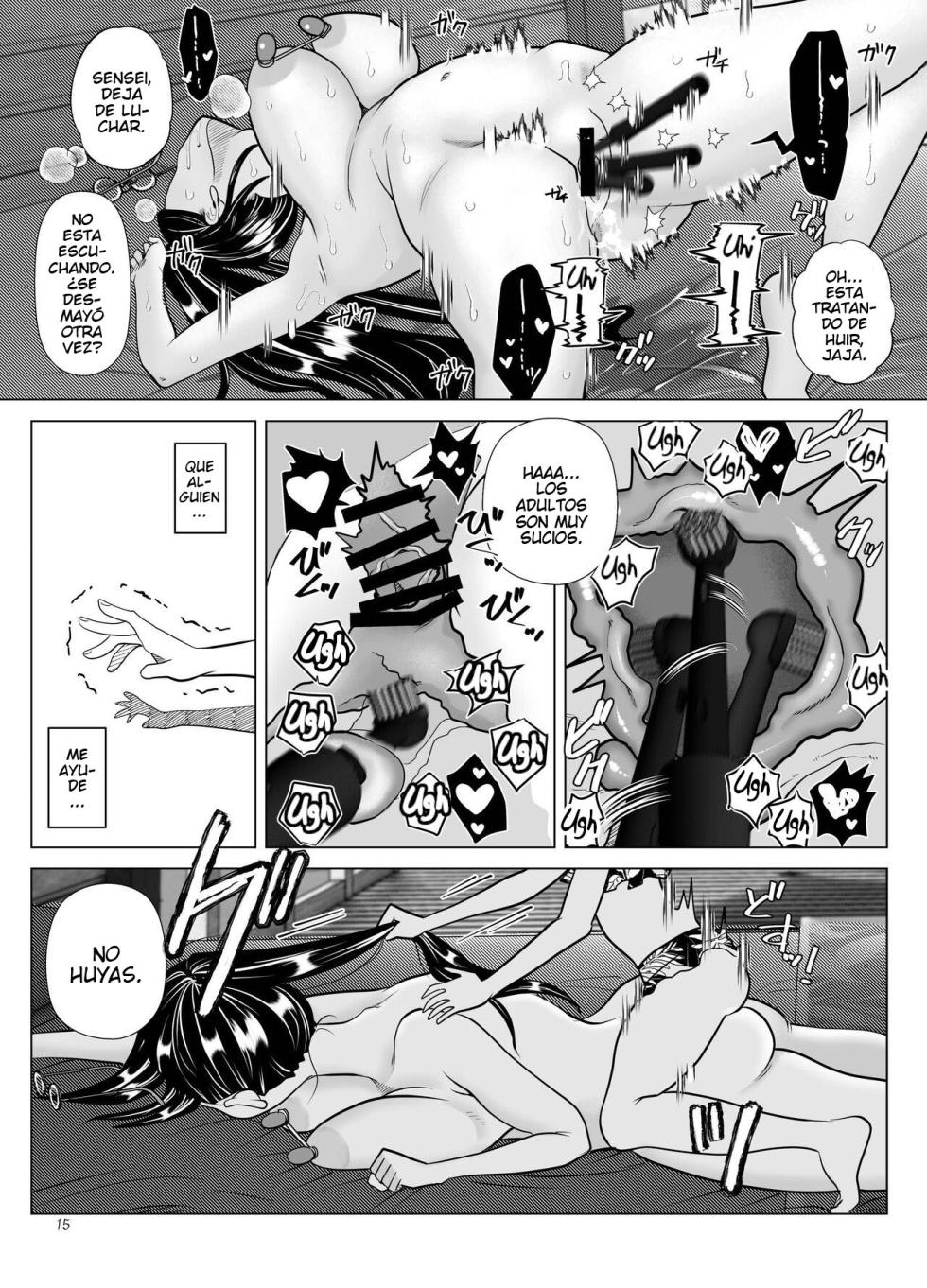 [ASK, (Serakichi.)] Do-M Kyoushi to Oni Loli ~ Natsuyasumi Hen [Spanish] - Page 15
